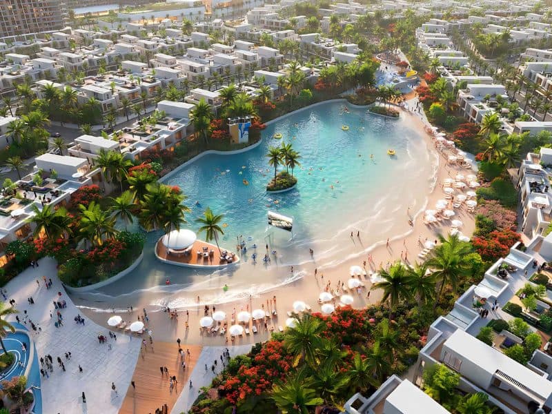 Damac Island 2, 5-bedroom townhouses in Dubailand