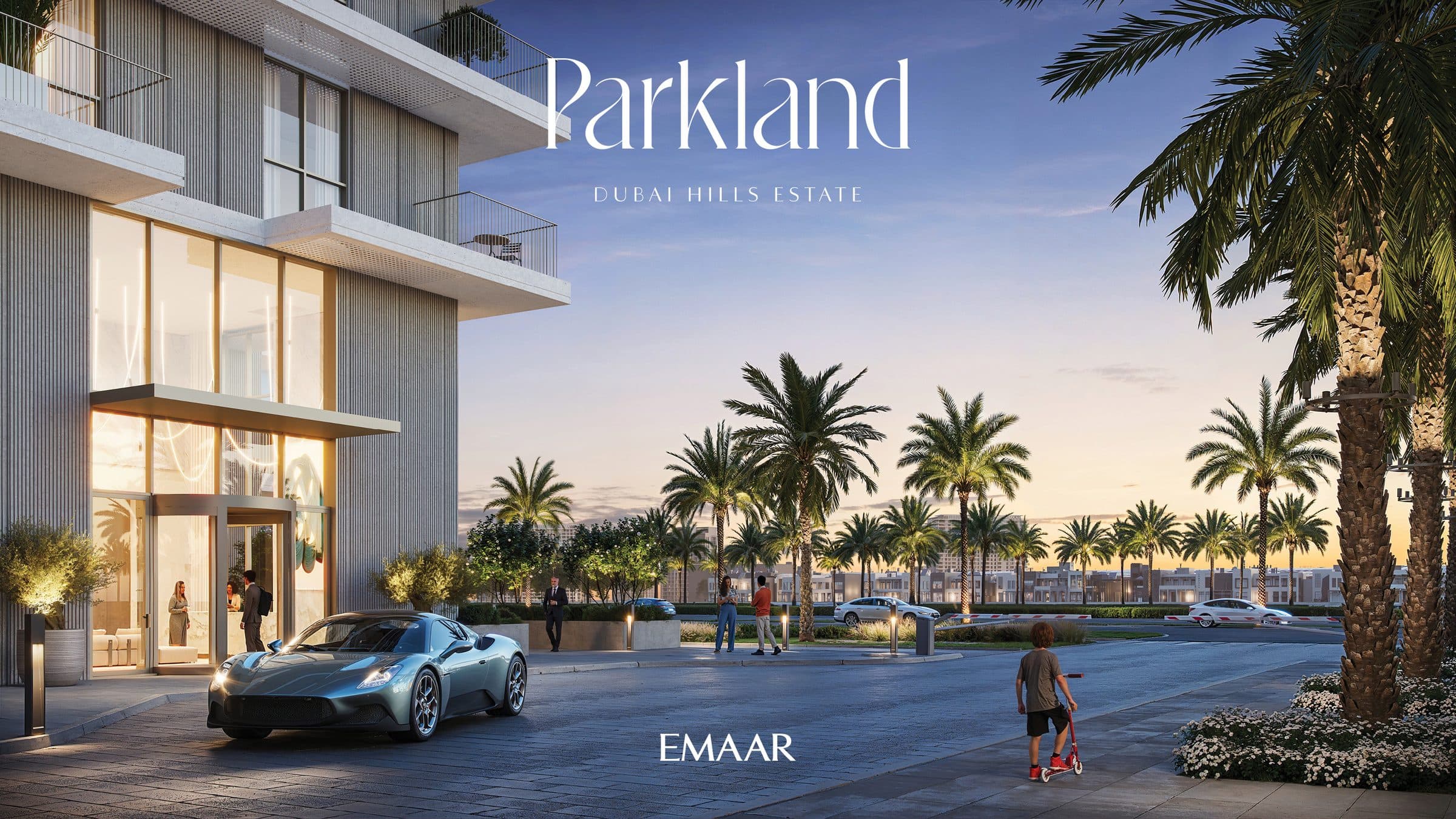 Parkland, 1 to 3-bedroom apartments in Dubai Hills Estate