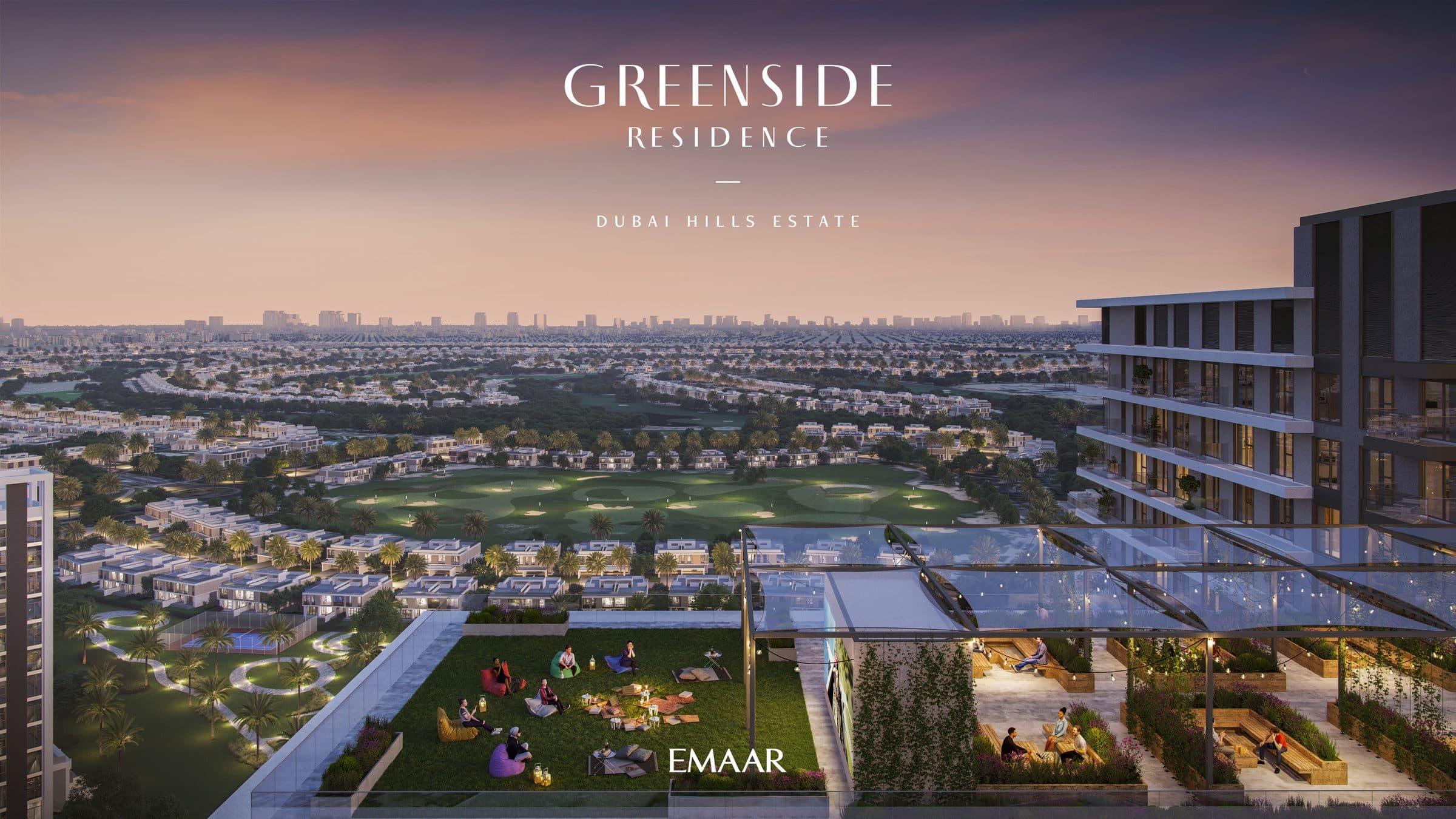 Greenside Residence, 2 and 3 bedroom apartments in Dubai Hills Estate