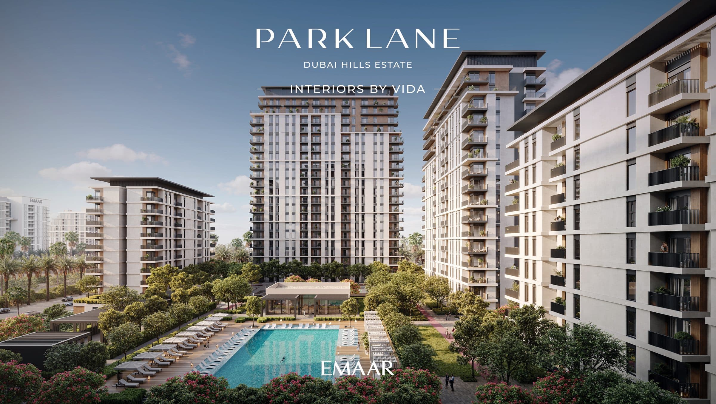 Park Lane, 1- to 3-Bedroom Apartments in Dubai Hills Estate